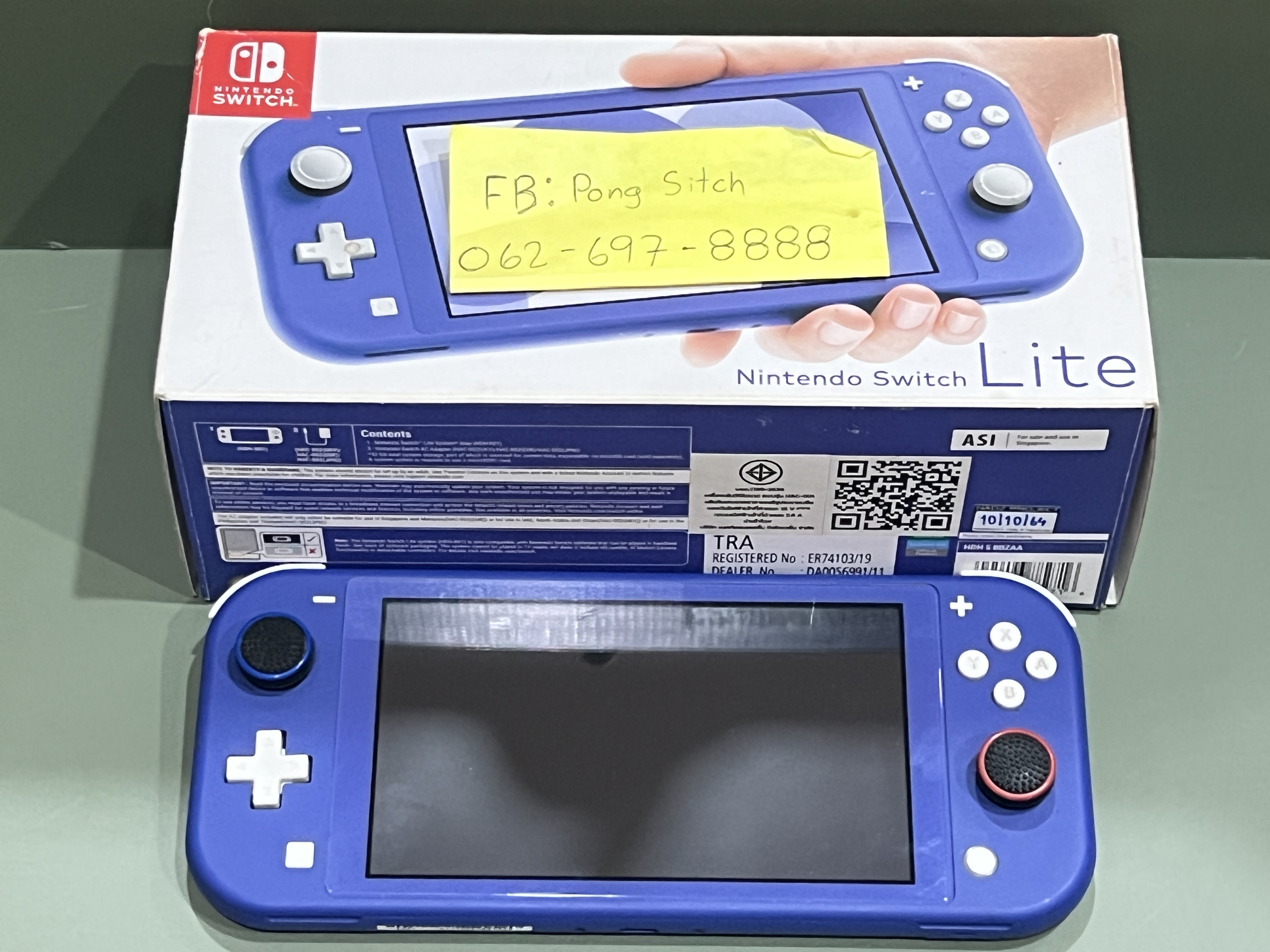 ขาย ninten switch life สภาพ 90%  แปลงติดชิพ mem 128 ราคา 4250