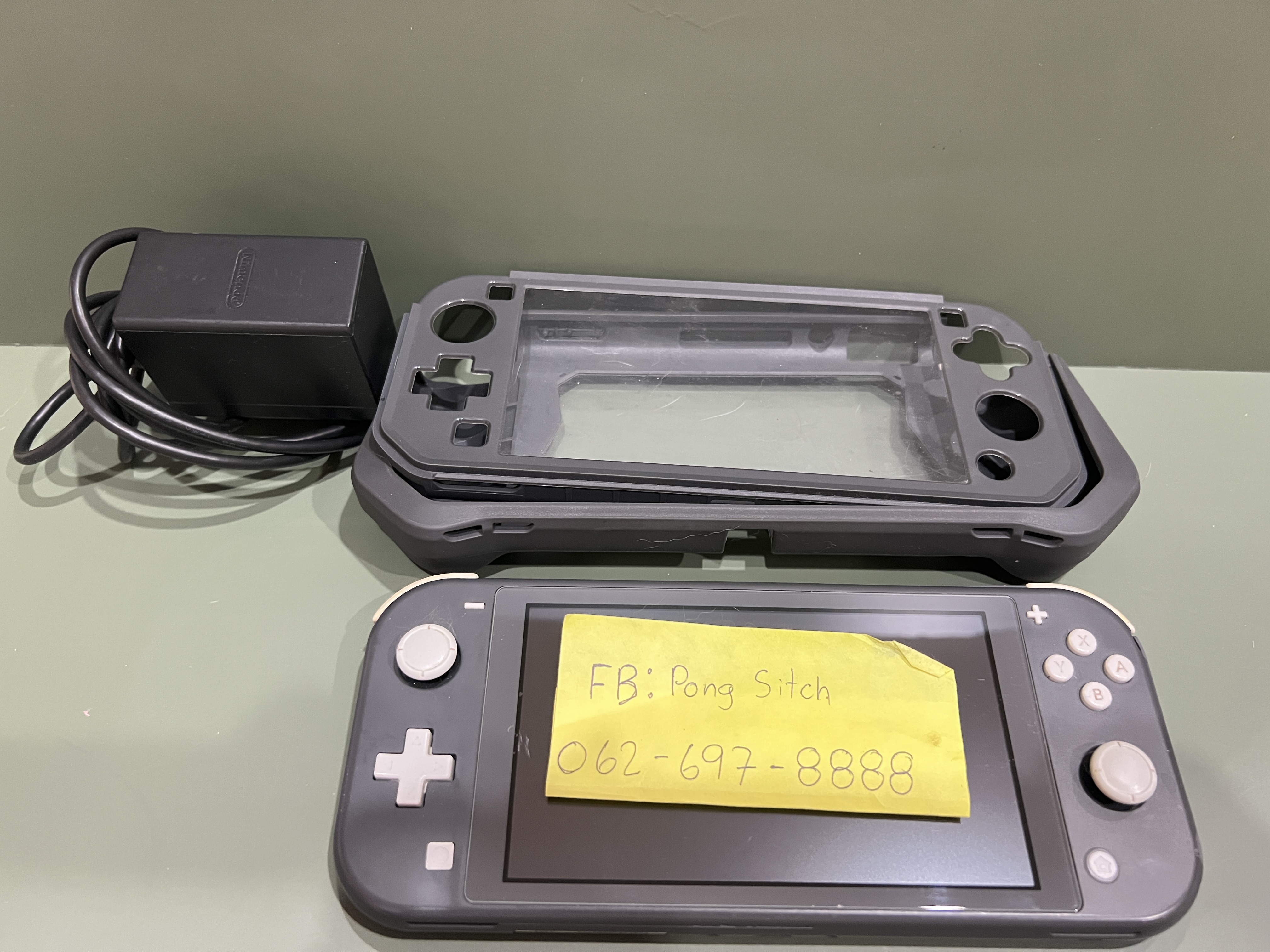 ขาย ninten switch life แปลง สีเทา  แปลงติดชิพ mem 128 ราคา 3300