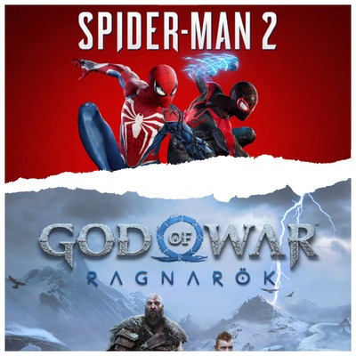 ID รวม 4    ทั้งหมด 2 เกม gow/spider man2