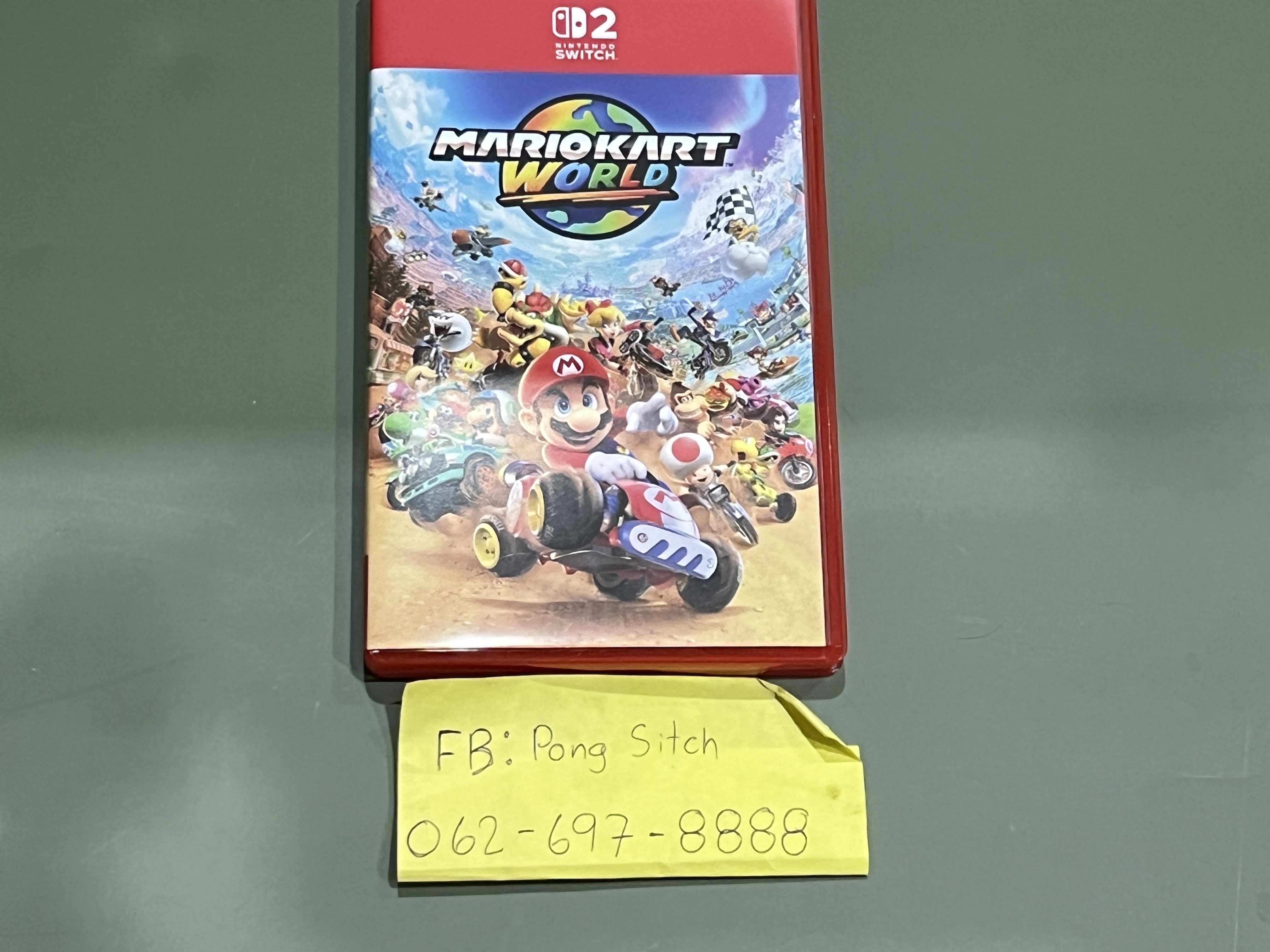 ขาย แผ่นเกม  ninten switch 2  Mario kart world ราคา 1250